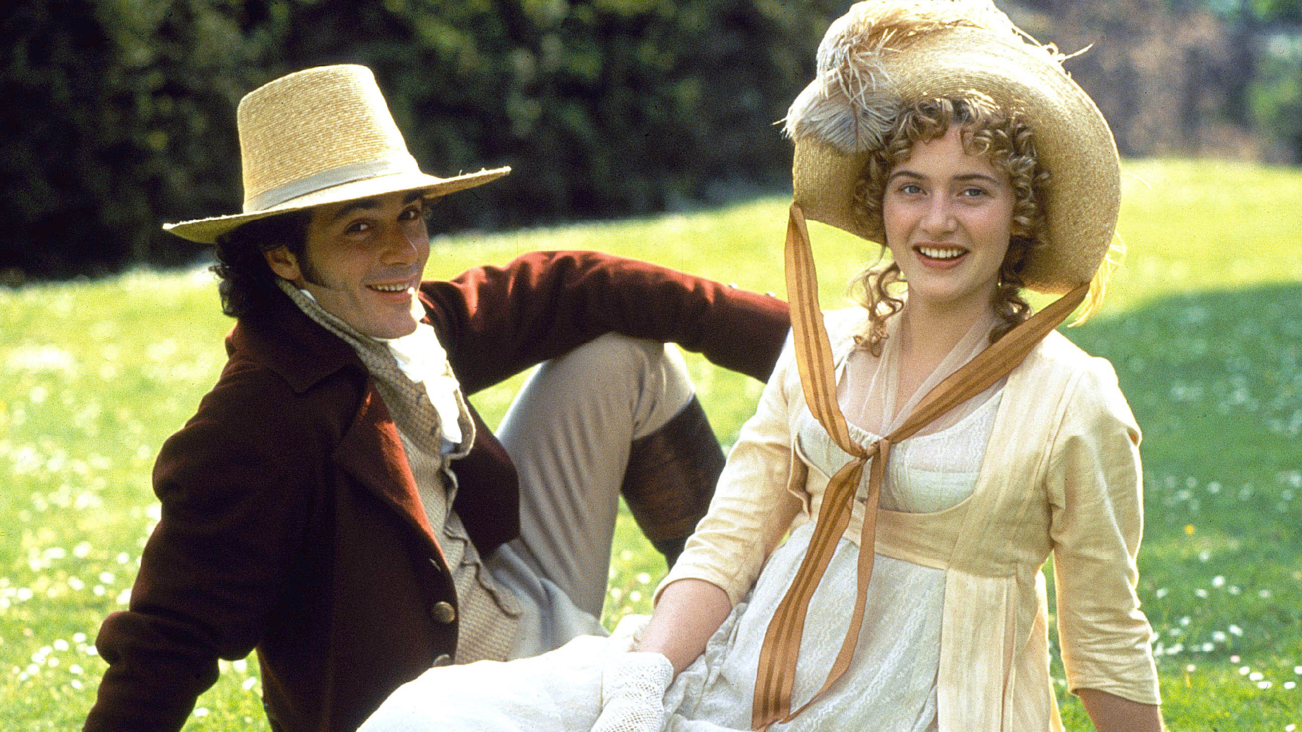 Greg Wise and Kate Winslet in Sense and Sensibility (1995).