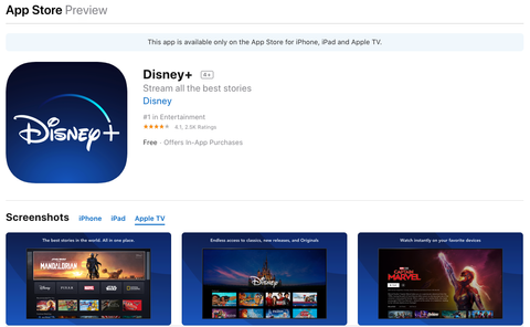 disney app for mac