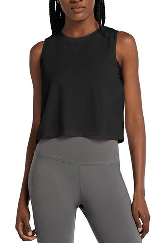 BALEAF Workout Cropped Tank Top