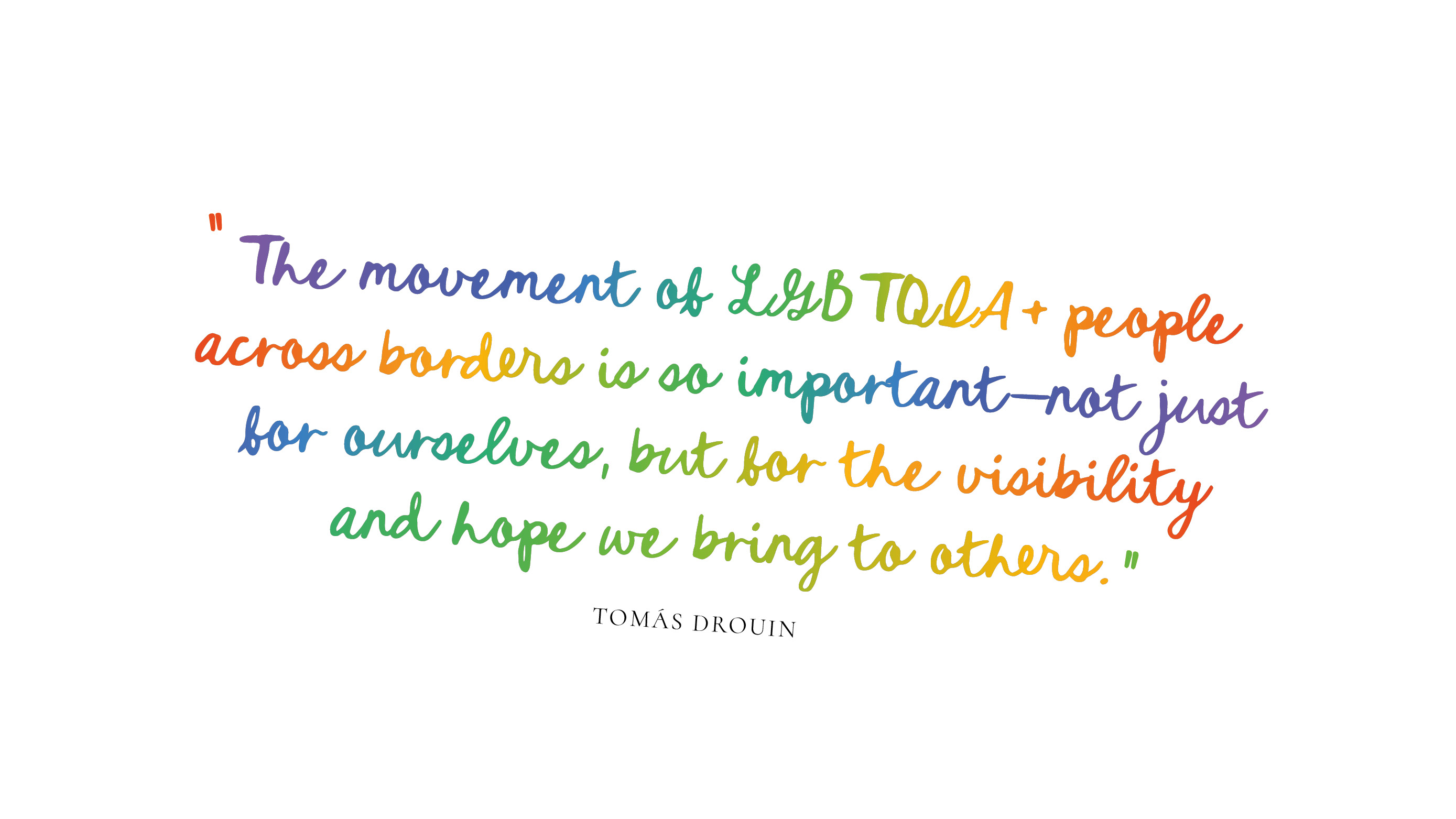 LGBTQIA+ Travellers