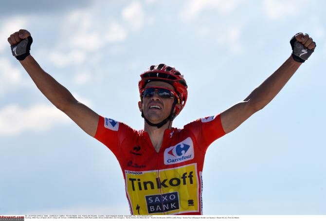 Alberto Contador has dropped Chris Froome and with that seals the 2014 Vuelta
