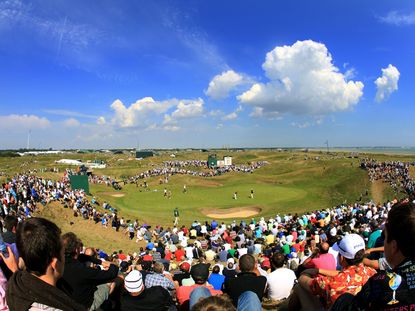 fans At The Open
