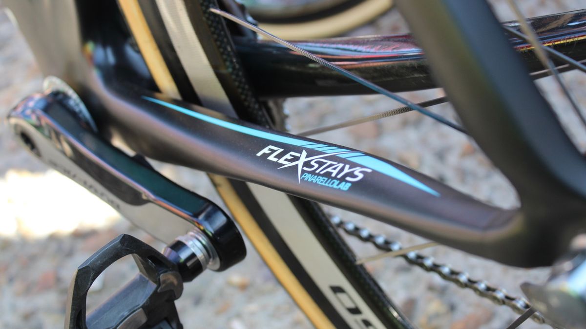 The K8-S' stays flex a bit to account for the suspension travel