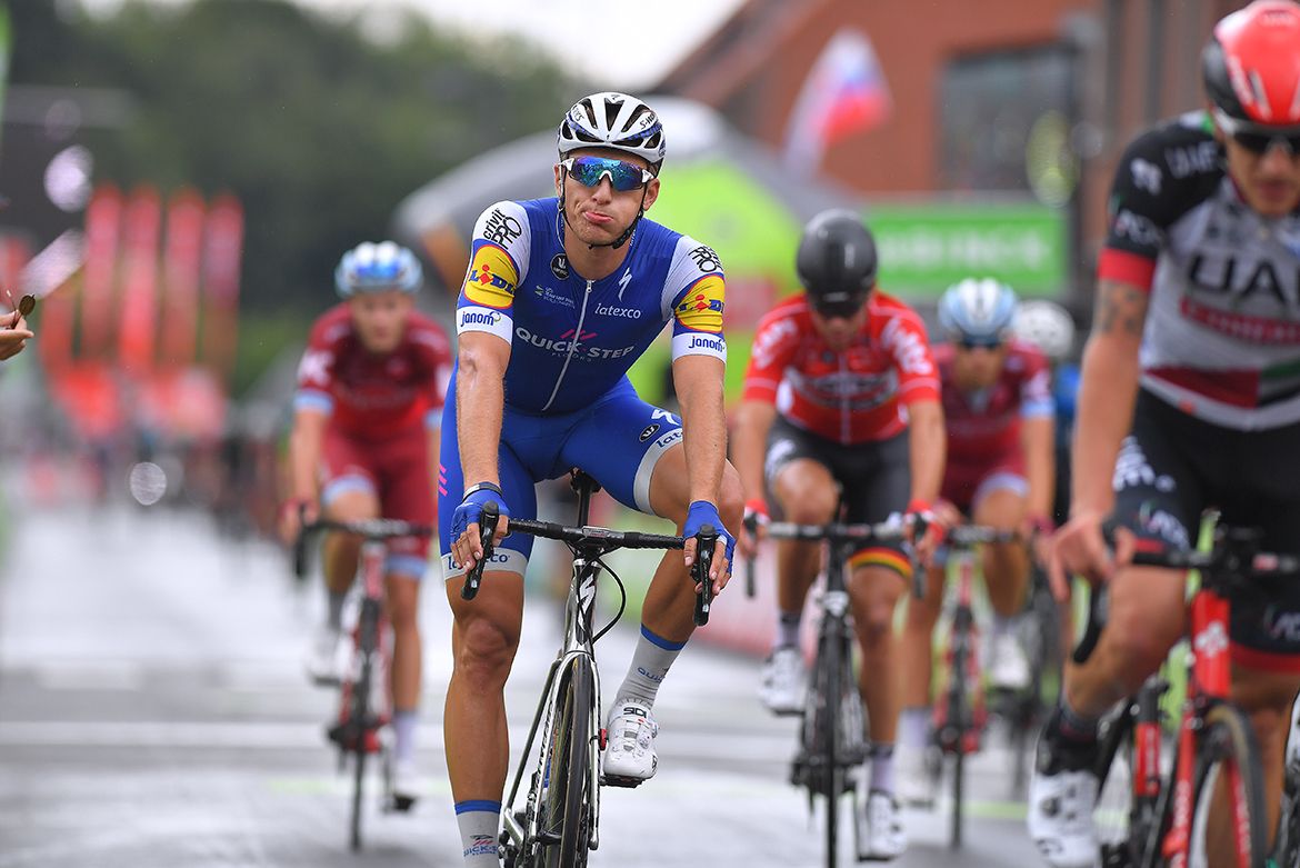 Marcel Kittel did not figure in the sprint