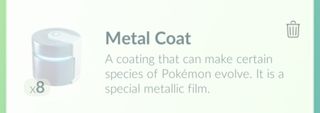 Pokemon Go Metal Coat