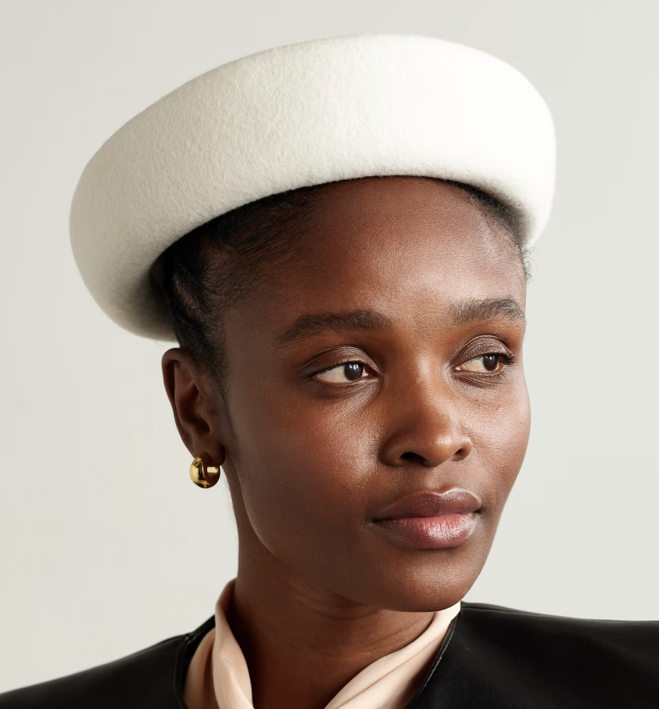 GIGI BURRIS, Laura wool-felt pillbox hat