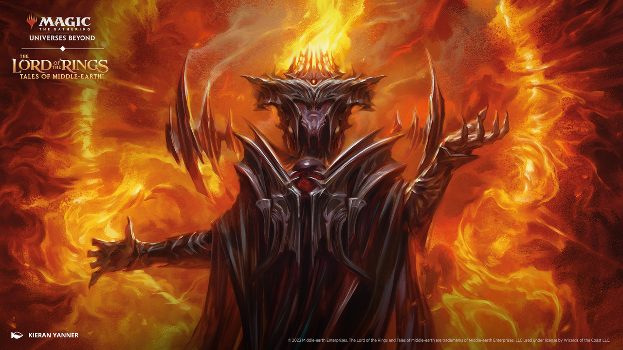 Magic: the Gathering, Lord of the Rings: Tales of Middle-earth - key arts from cards