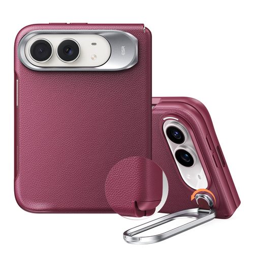 iPhone Duo Magnetic Case (Deep Burgundy)