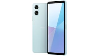 Sony Xperia 10 VI in blue on a white background