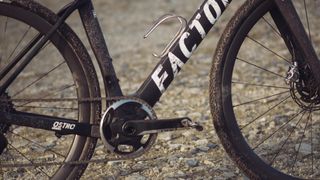 a Black Factor Ostro gravel bike
