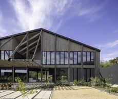 timber structure Chilean holiday home