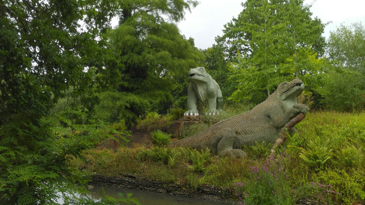 Tiny dino scales and undergrowth are a good test for the phone&rsquo;s high-res sensor. It mostly passes.