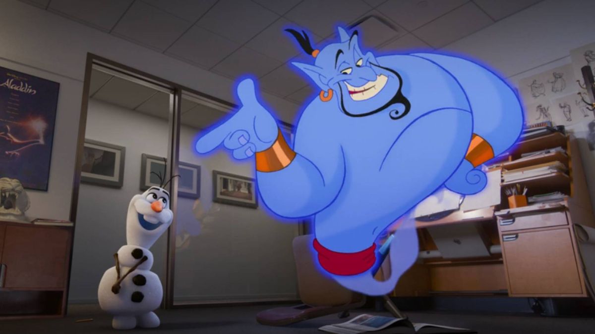 The Genie in Disney&#039;s Once Upon a Studio