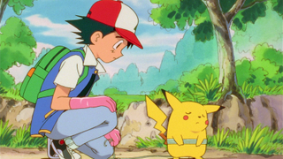 Ash and Pikachu in Pokemon