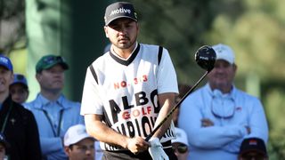 Photo of Jason Day wearing his banned Malbon vest