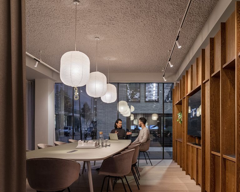 The dMFK office in Fitzrovia hails postpandemic workspace | Wallpaper*
