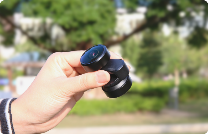Alternative view of FusionLens 2.0 smart mount