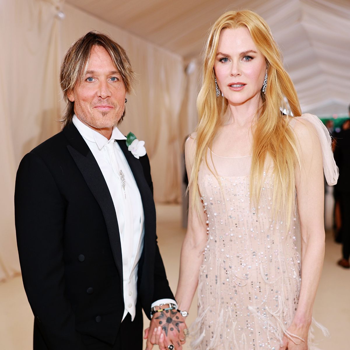 Nicole Kidman and Keith Urban attend the 2023 Met Gala