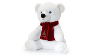 Keel Toys Keeleco Polar Bear W_Scarf