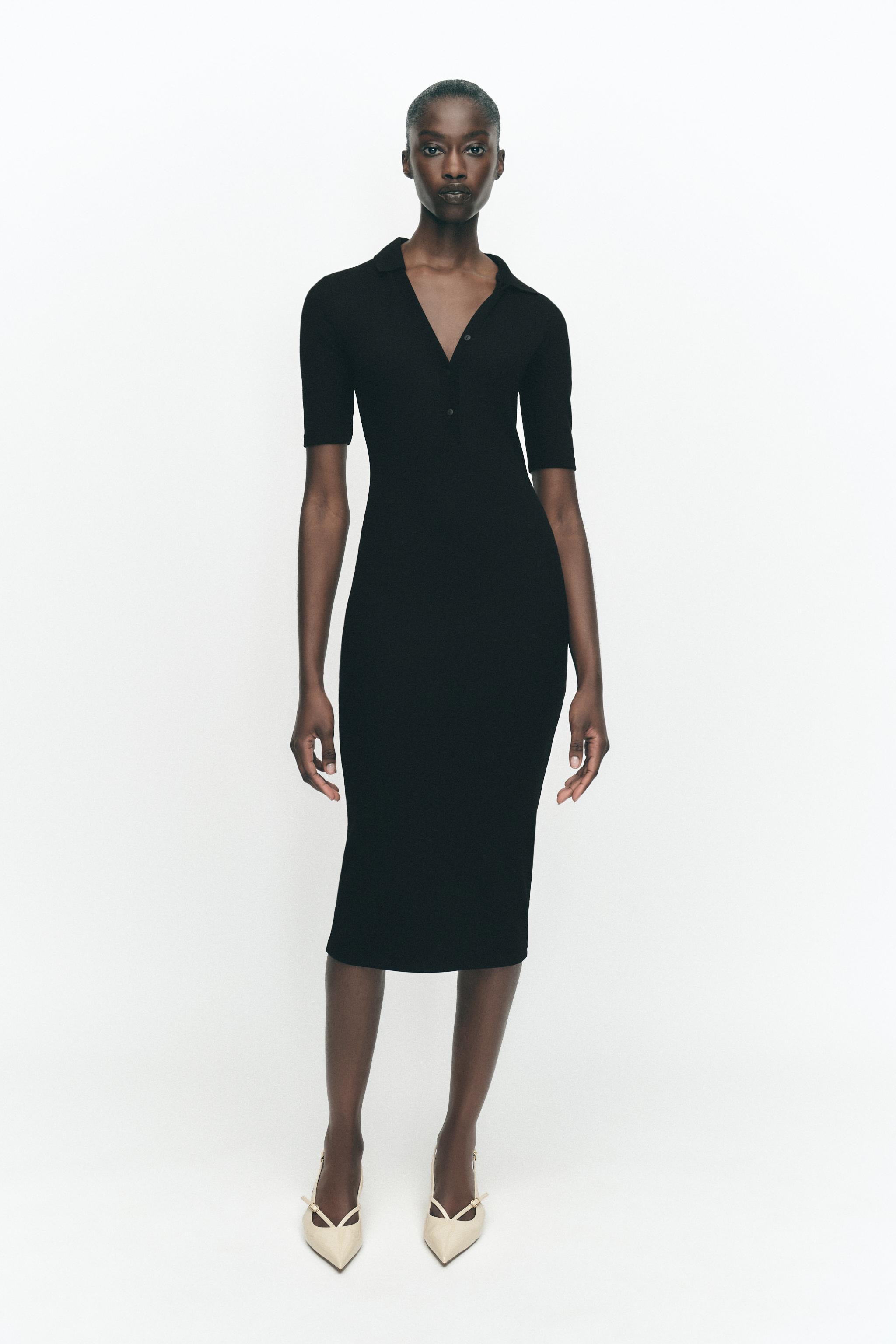 Interlock Polo Collar Dress