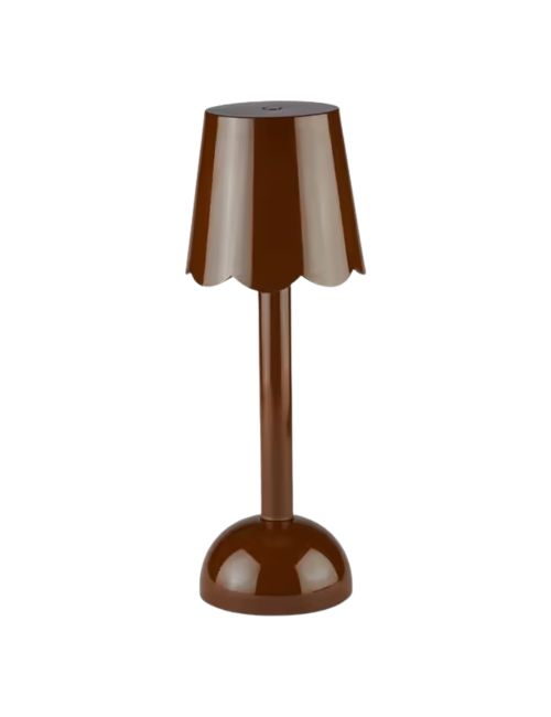 Chocolate Scallop Rechargeable LED Lamp