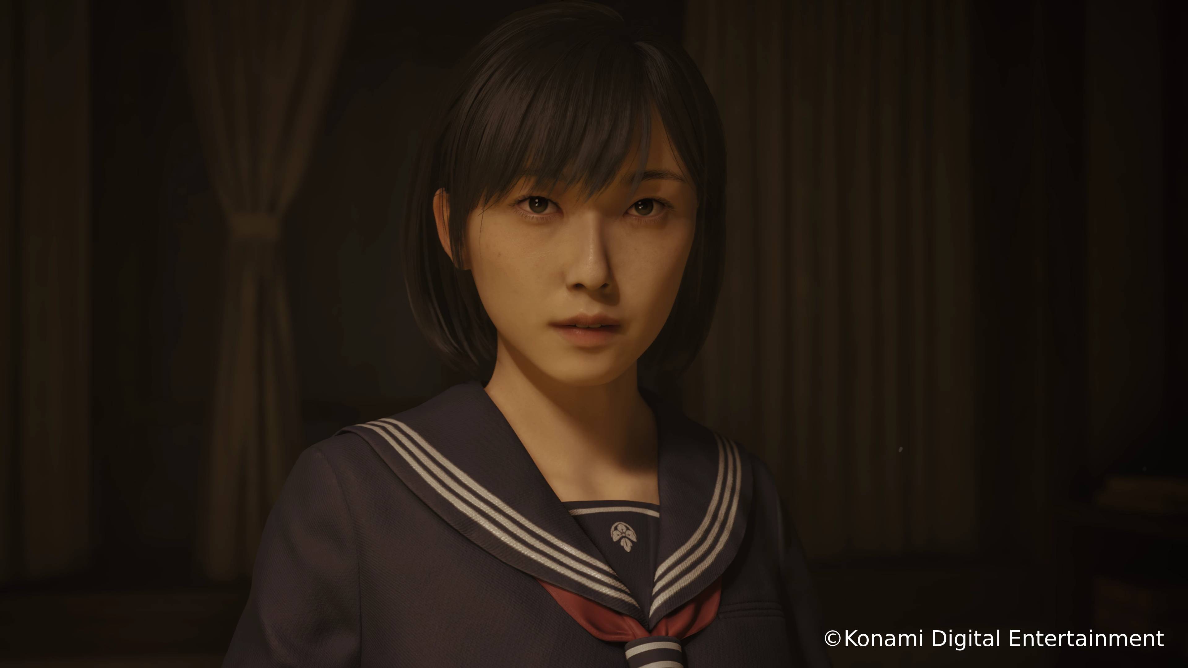 Silent Hill f; hands on with a ghostly game, misty town streets in Japan