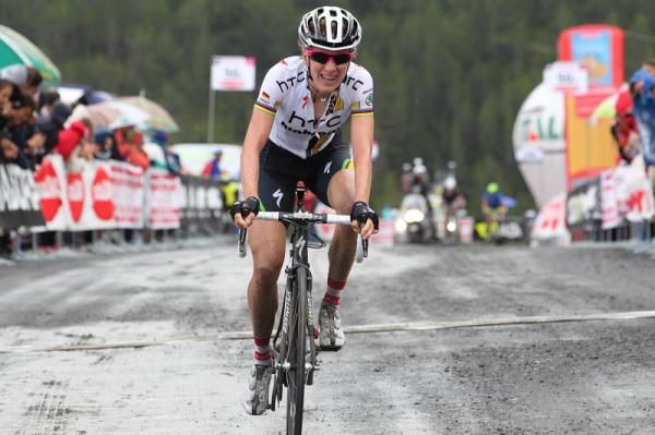 Judith Arndt (HTC-HighRoad) finished fourth