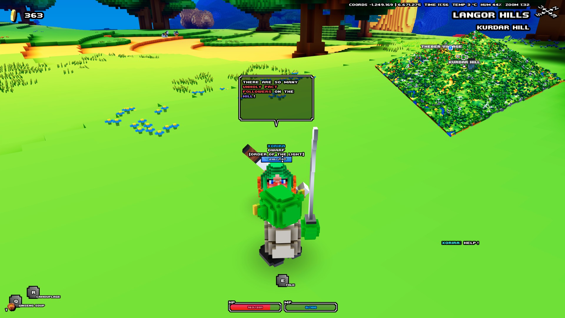 Cube World, a voxel RPG