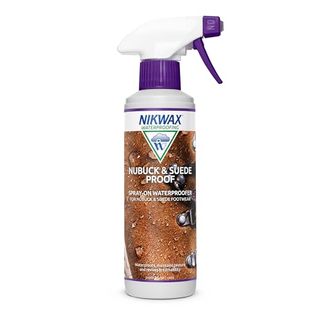 Nikwax Nubuck & Suede Proof Spray (waterproof Protector Spray) 300ml - Suede Protector Spray for Shoes, Boots & Suede Accessories