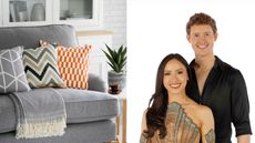 Madison Chock and Evan Bates living room