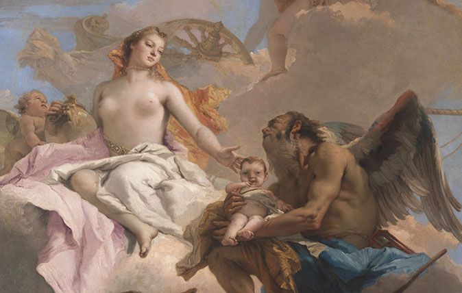 An Allegory with Venus and Time