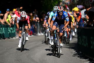 Tour de France 2024 stage 2: Mikel Landa in action