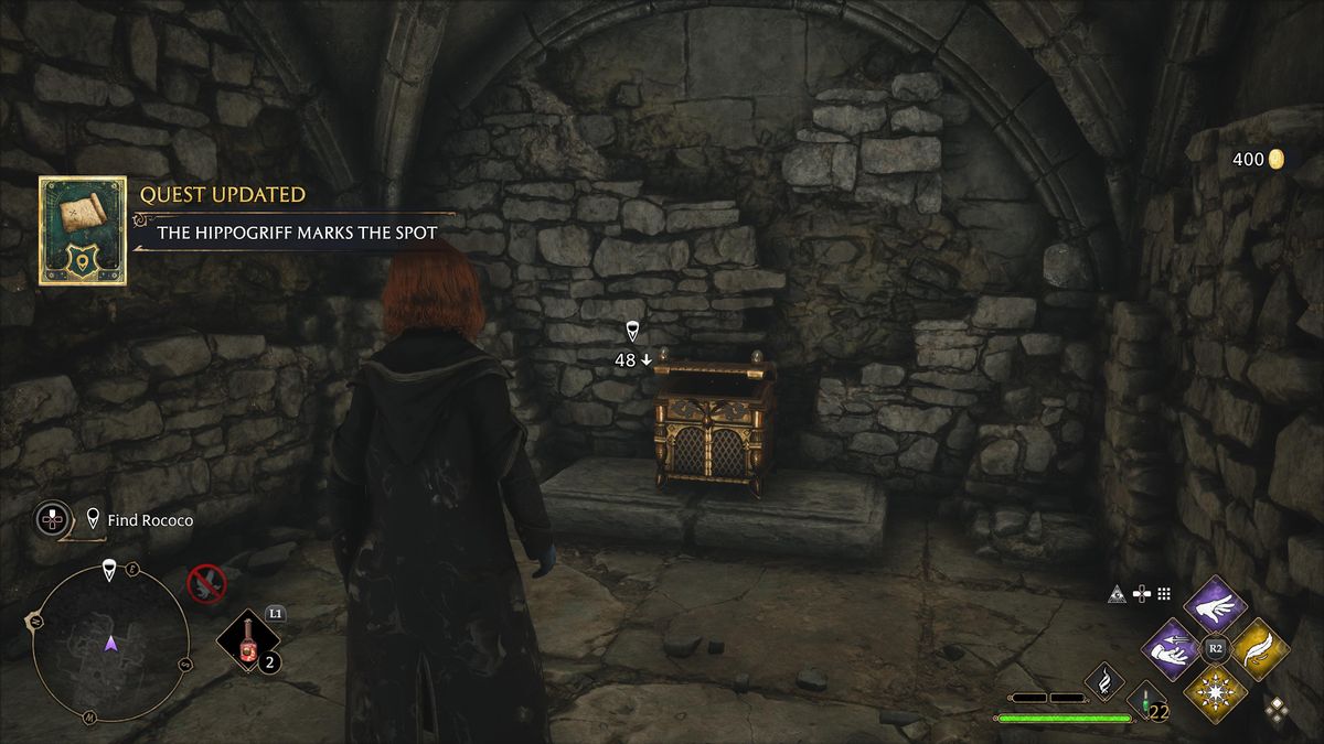 hogwarts legacy treasure-seeker treasure chest