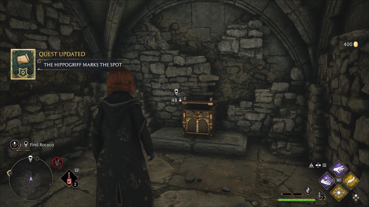 hogwarts legacy treasure-seeker treasure chest