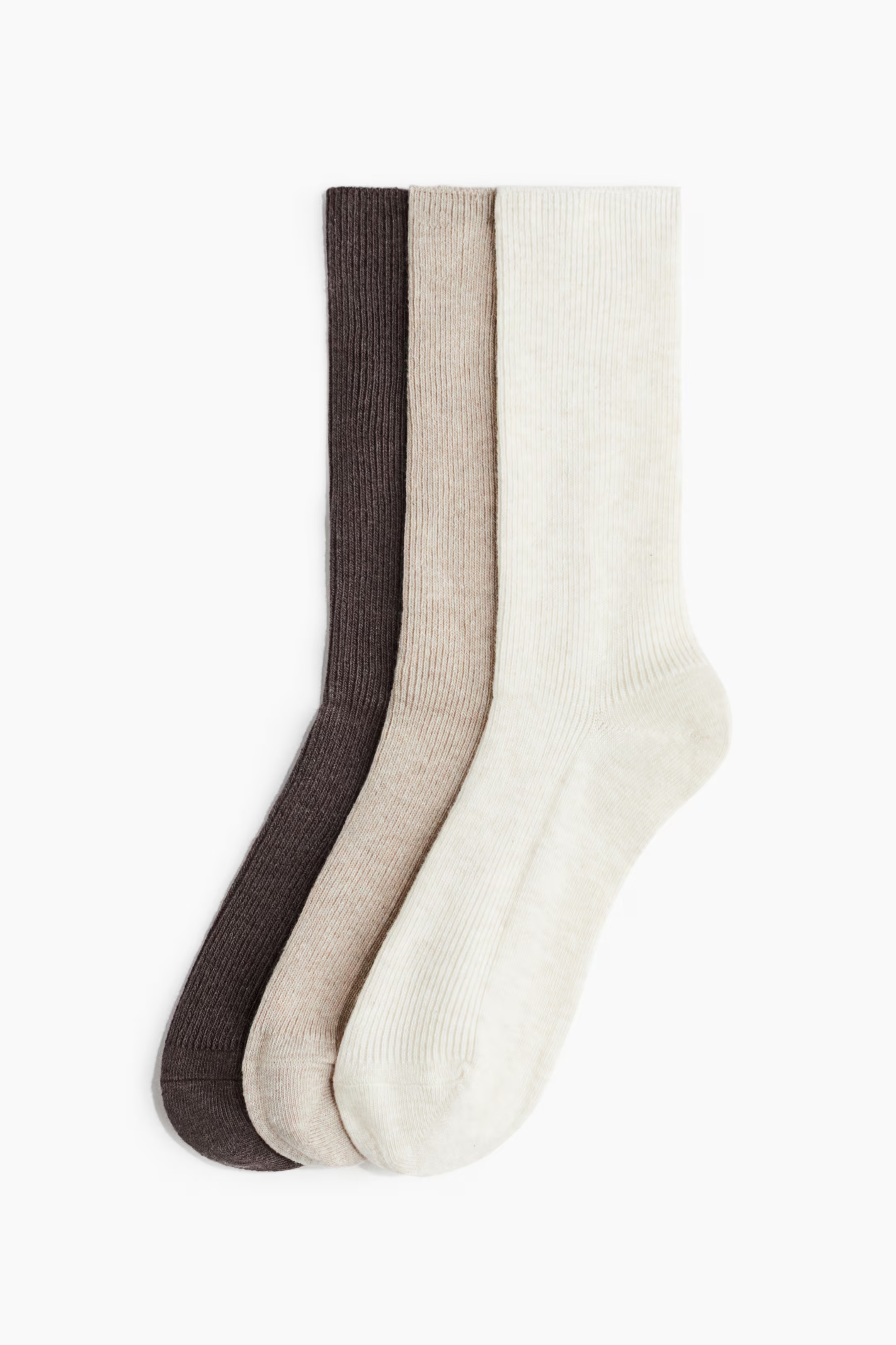H&amp;amp;M, 3-pack Ribbed Socks