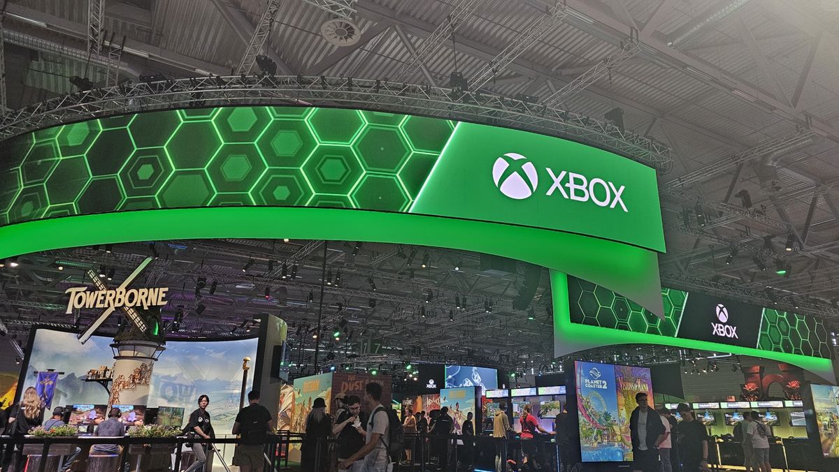 Xbox booth at Gamescom 2024