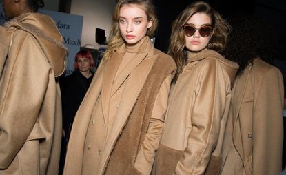 Max Mara A/W 2017 fashion show models