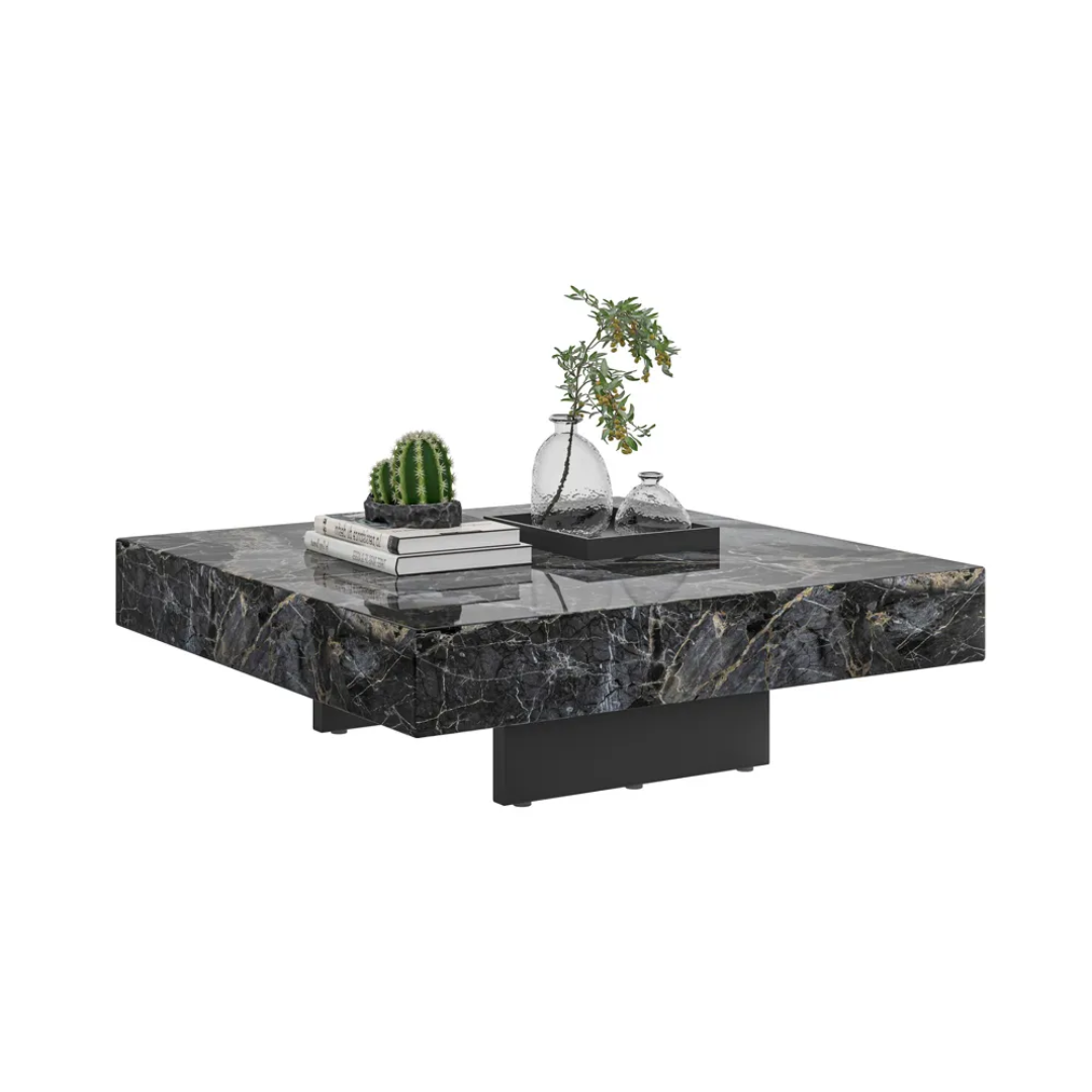 black marble coffee table