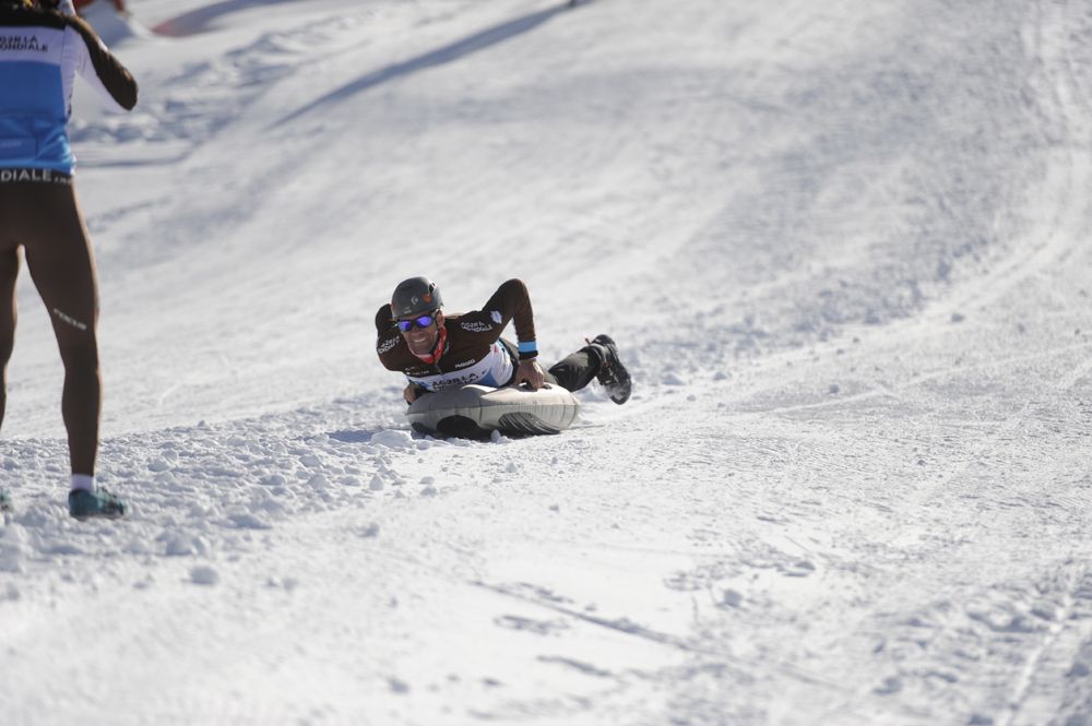 Stijn Vandenbergh on the luge