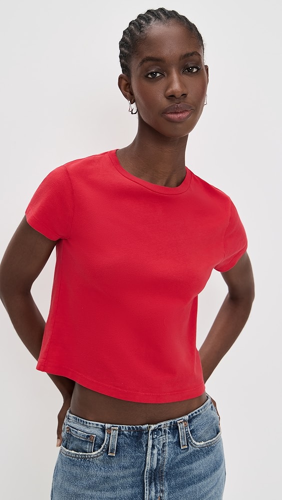 Agolde Adine Shrunken Tee