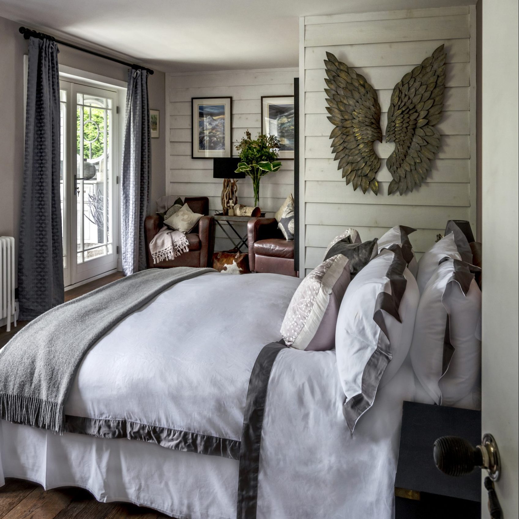bedroom with bed