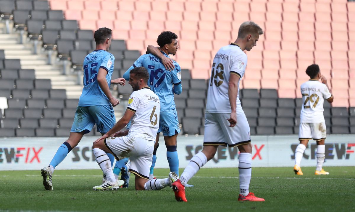 Milton Keynes Dons v Coventry City – Carabao Cup – First Round – Stadium MK