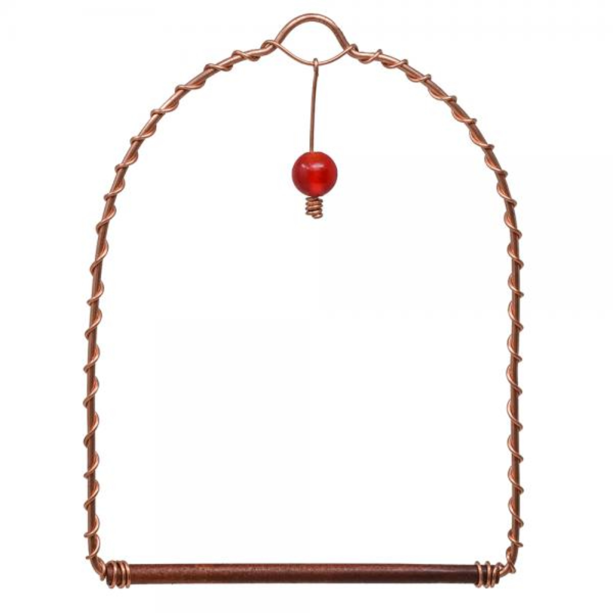 Copper hummingbird swing from Songbird Essentials