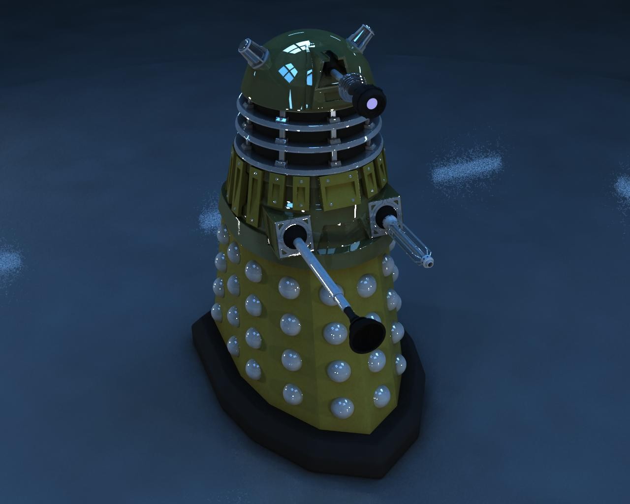 Free 3D models: dalek