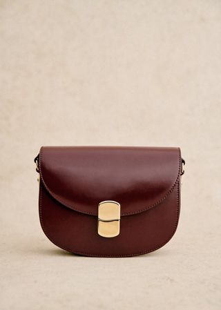 Burgundy bag