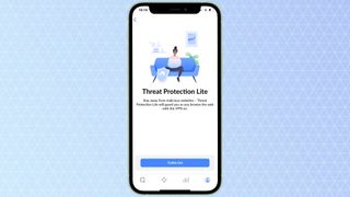 NordVPN Threat Protection on iPhone