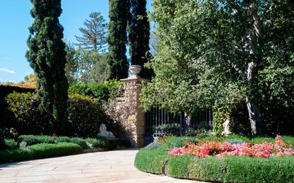 Entrance to Prince Harry and Meghan Markle's house