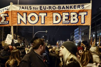 Greece will default in March if a deal with EU isn't reached