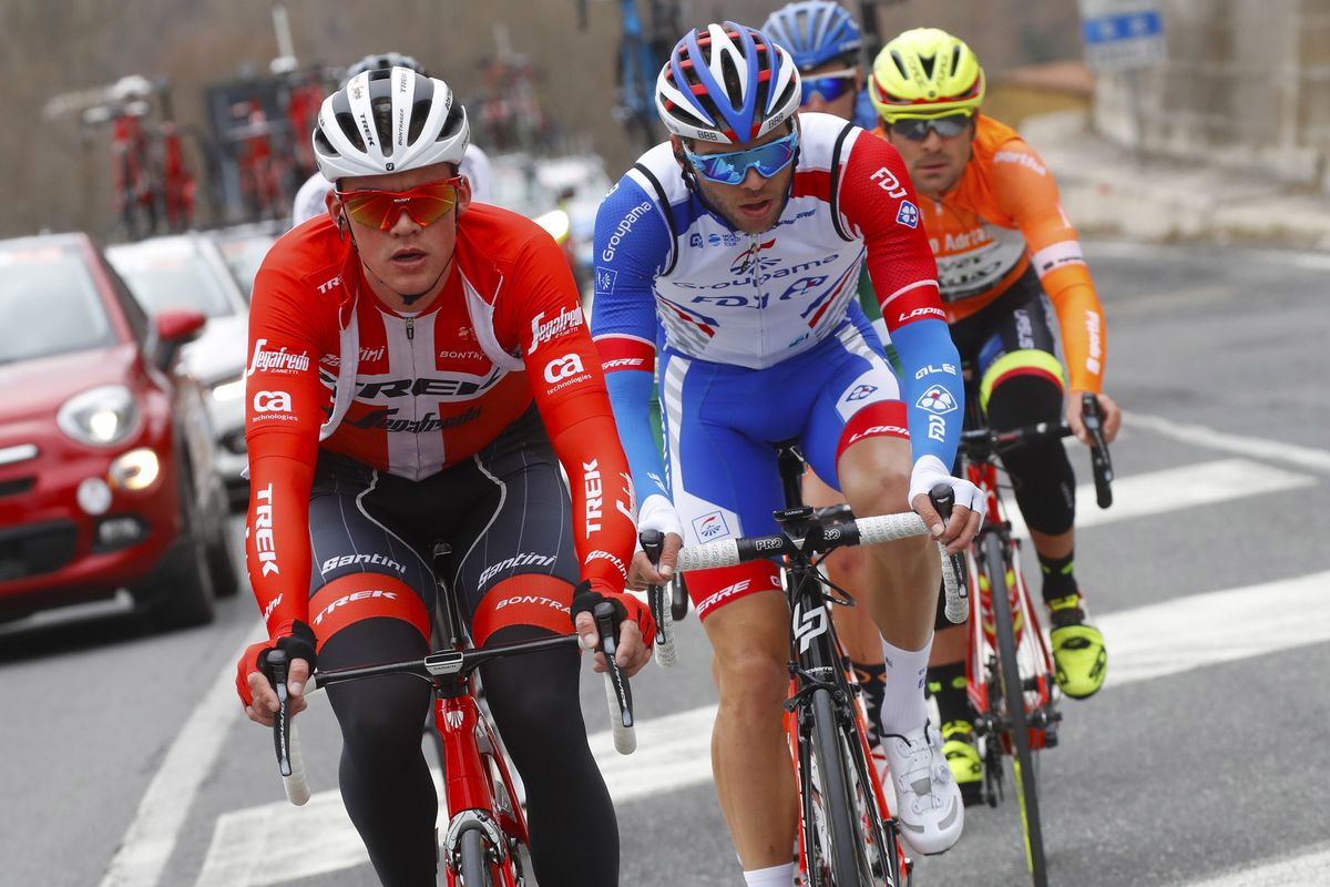 Mads Pedersen helped form the breakaway