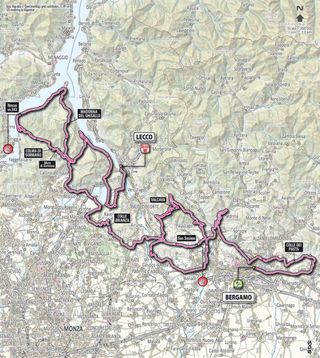 2012 Il Lombardia route